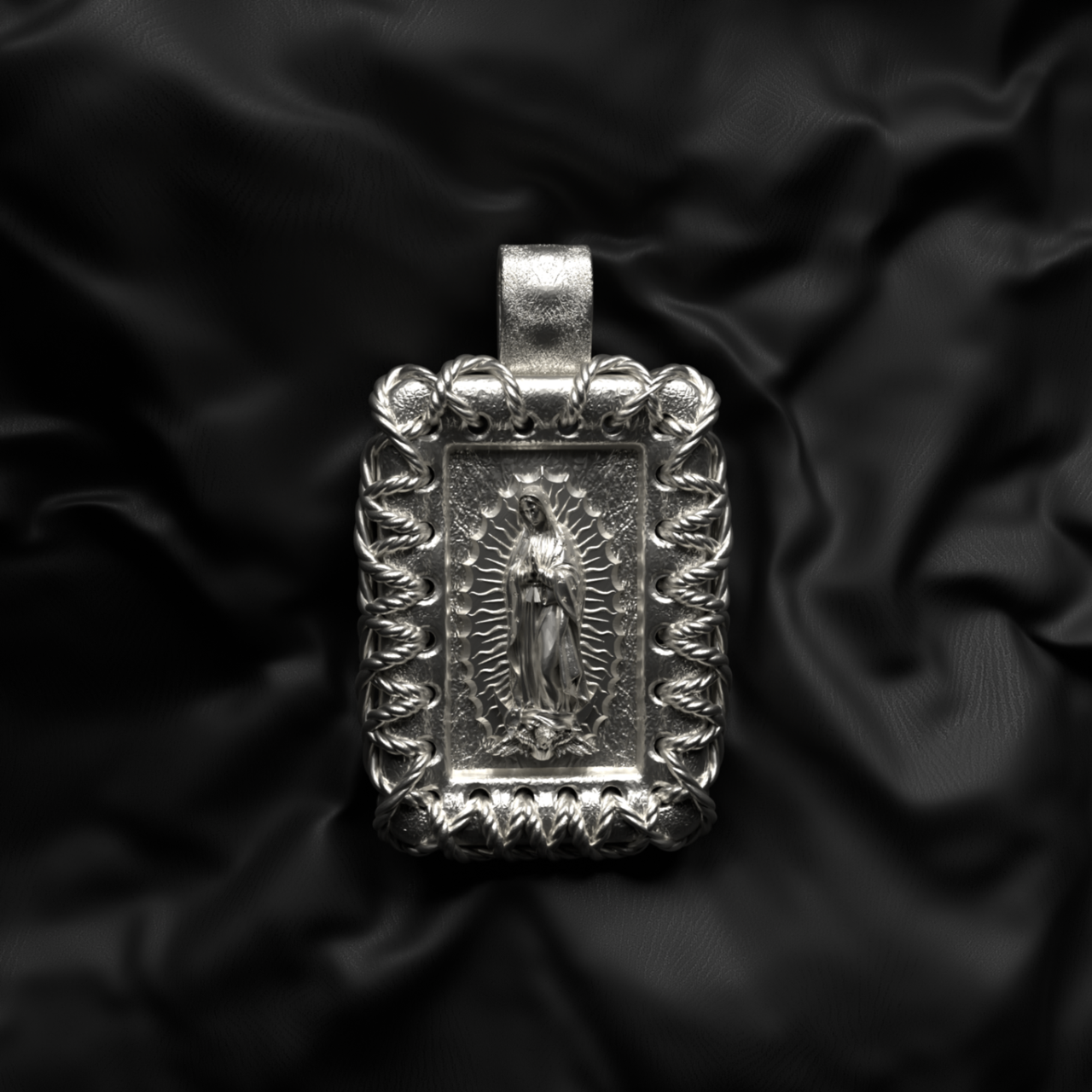 Virgen de Guadalupe Escapulario