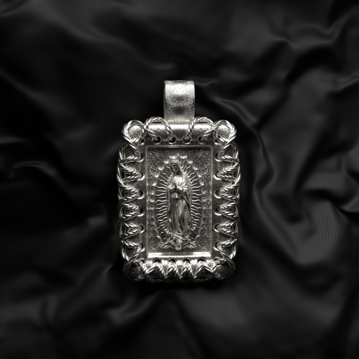 Virgen de Guadalupe Escapulario
